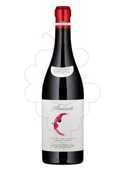 Photo Amaranto Sangiovese red wine