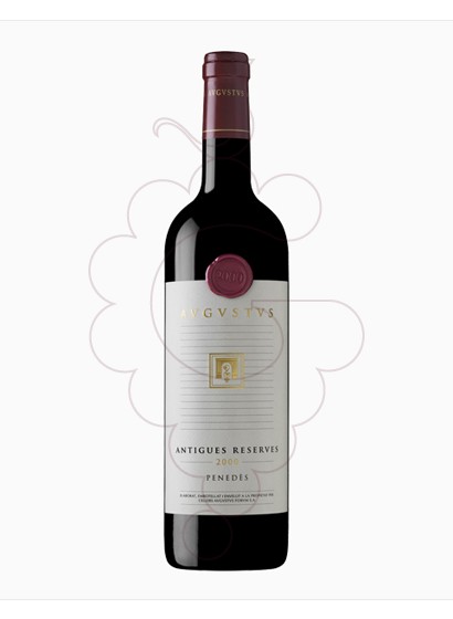 Photo Augustus Antigues Reserves red wine