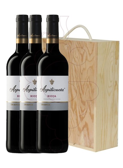 Photo Azpilicueta Crianza Pack 3 u red wine