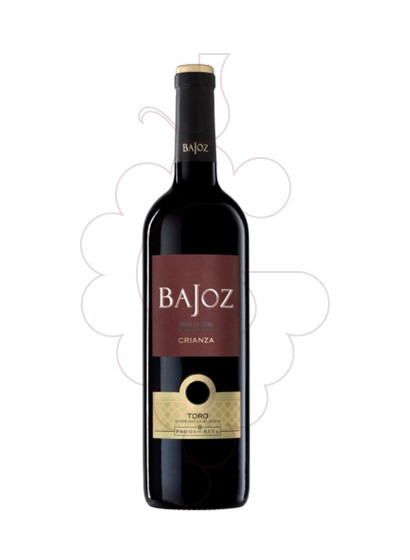 Photo Bajoz Crianza red wine