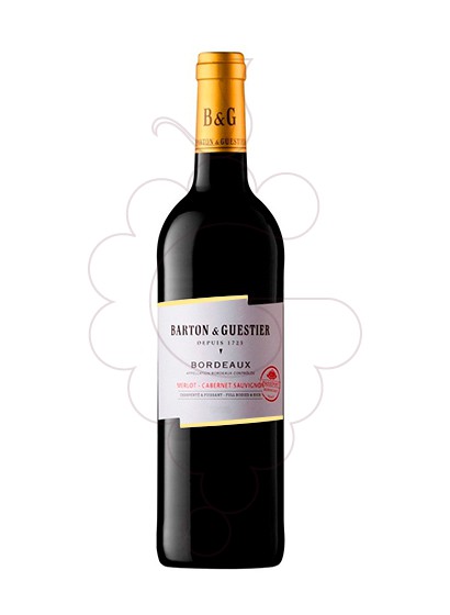 Photo Barton & Guestier Bordeaux red wine