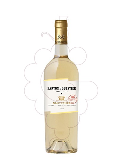 Photo Barton & Guestier Sauternes fortified wine