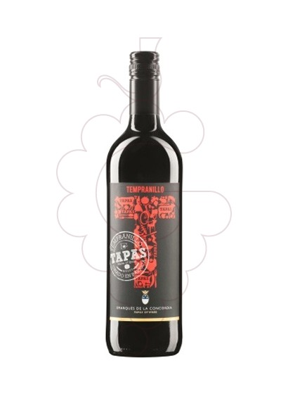 Photo Tapas Tempranillo red wine