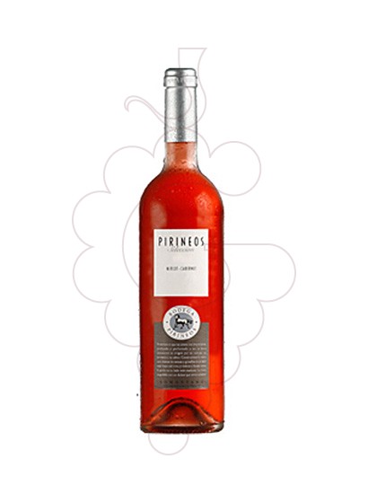 Photo Bodega Pirineos Merlot Cabernet Rosat rosé wine