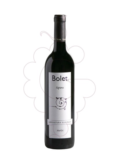 Photo Bolet Sàpiens Merlot red wine