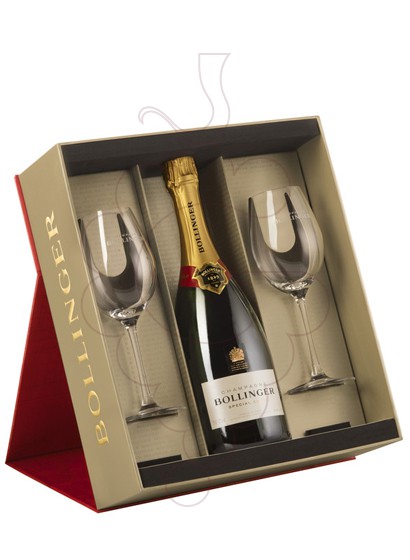 Photo Gift boxes Bollinger Cuvée Brut Pack (1 u + 2 glasses)