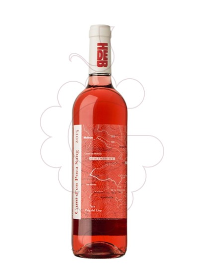Photo Camí d'en Poca Sang rosé wine