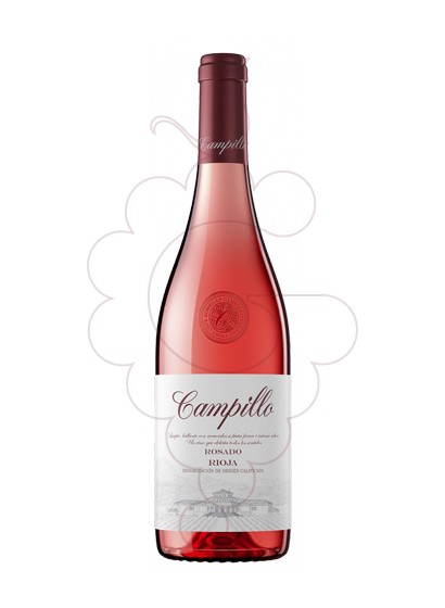 Photo Campillo Rosat rosé wine