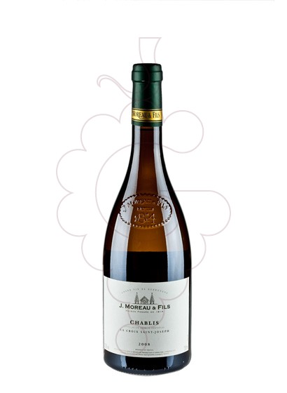 Photo Chablis J. Moreau & Fills white wine
