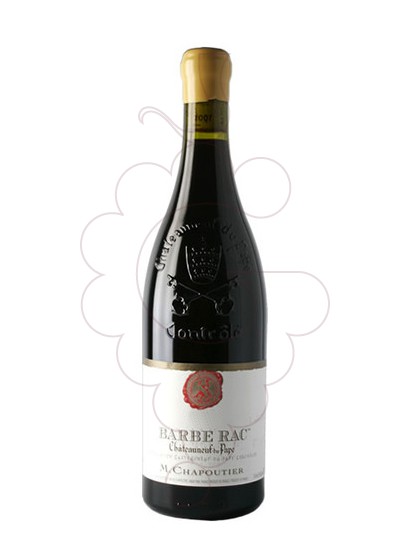Photo Chapoutier Barbe Rac Chateneuf-du-Pape red wine