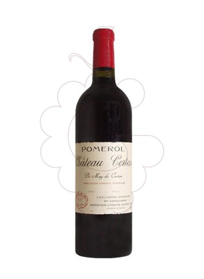 Photo Chateau Certan red wine
