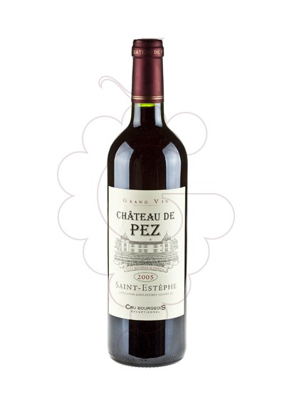 Photo Chateau de Pez red wine