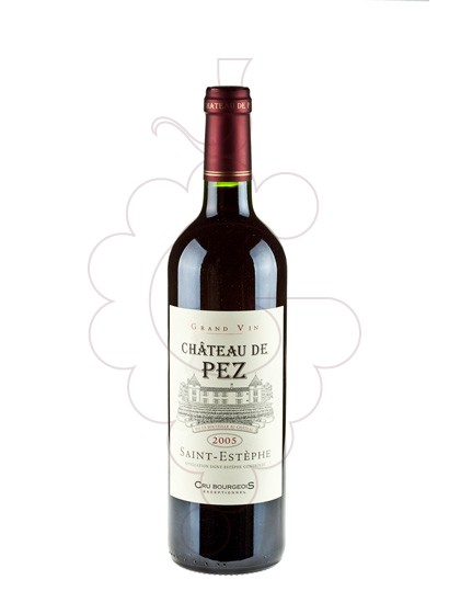Photo Chateau de Pez red wine