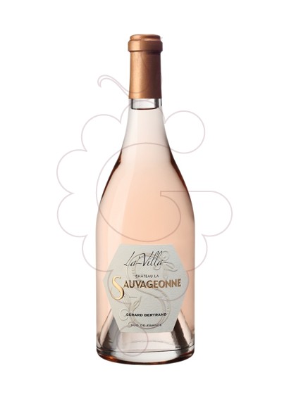 Photo G.Bertrand Chateau la Sauvageonne La Villa rosé wine