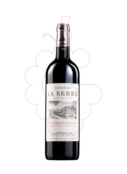 Photo Chateau La Serre red wine