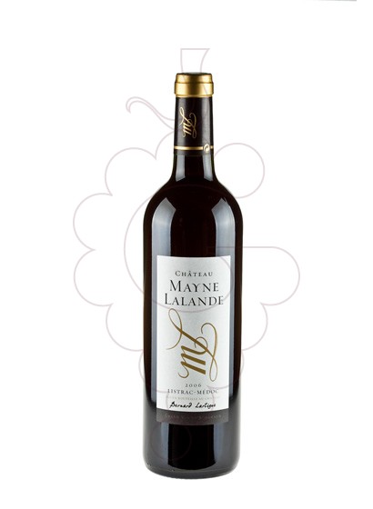 Photo Chateau Mayne Lalande red wine
