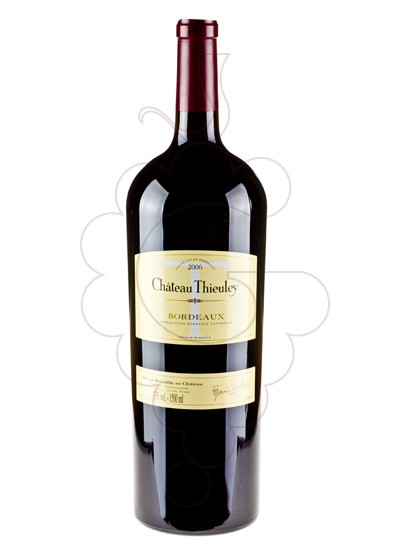 Photo Chateau Thieuley Magnum red wine