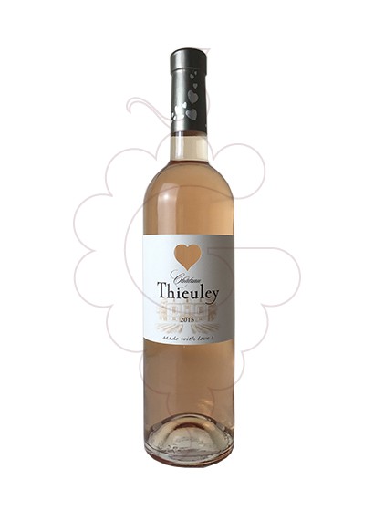Photo Rosé Chateau Thieuley rosé wine