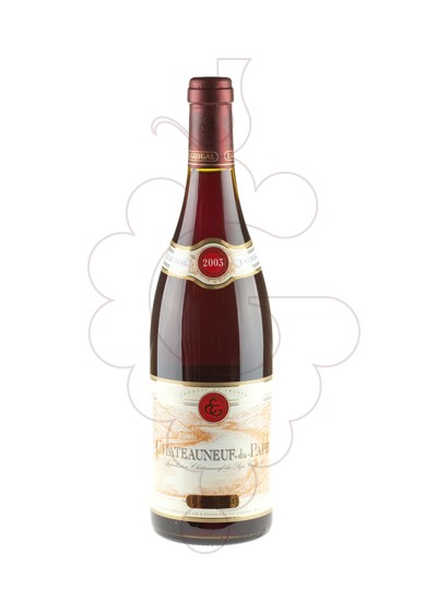 Photo E.Guigal Chateauneuf-du-Pape red wine