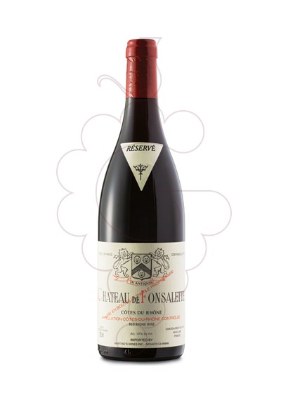 Photo Chateau de Fonsalette red wine