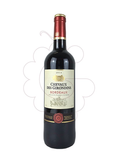 Photo Chevaux des Girondins red wine