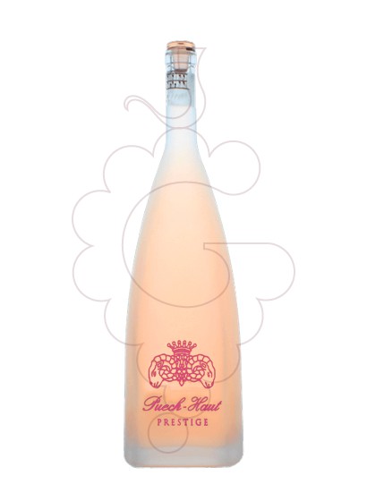 Photo Rosé Chateau Puech-Haut Prestige Givré Jeroboam rosé wine
