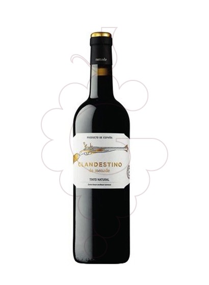 Photo Clandestino de Menade red wine