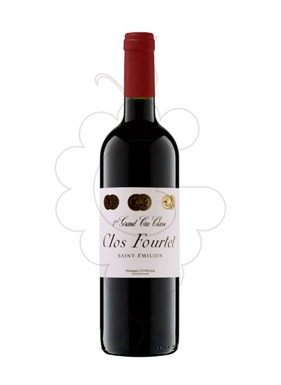 Photo Clos Fourtet red wine