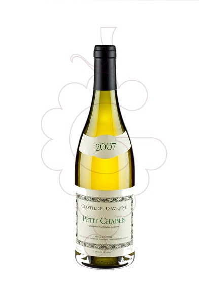 Photo Clotilde Davenne Petit Chablis white wine