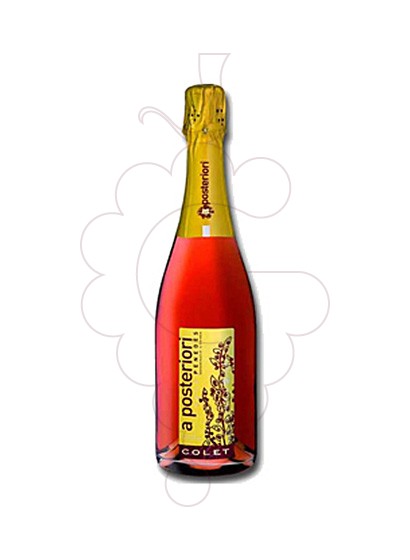 Photo Colet a Posteriori Rose Brut sparkling wine
