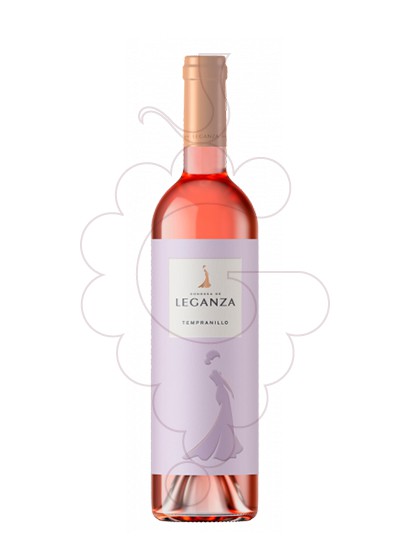 Photo Condesa de Leganza Rosat rosé wine