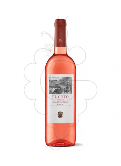 Photo Rose El Coto rosé wine