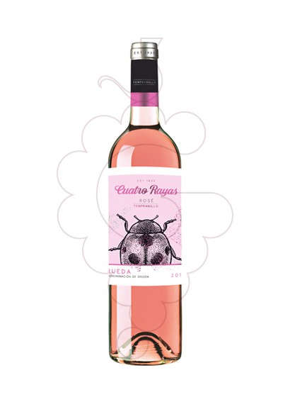 Photo Rosé Cuatro Rayas rosé wine