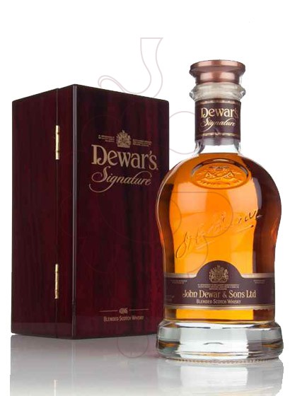 Photo Whisky Dewar's Signature
