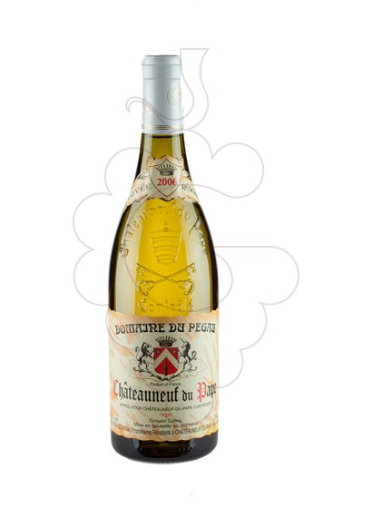 Photo White Domaine Du Pegau Chateauneuf white wine