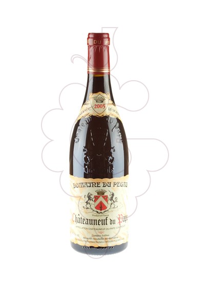 Photo Red Domaine Du Pegau Chateauneuf red wine