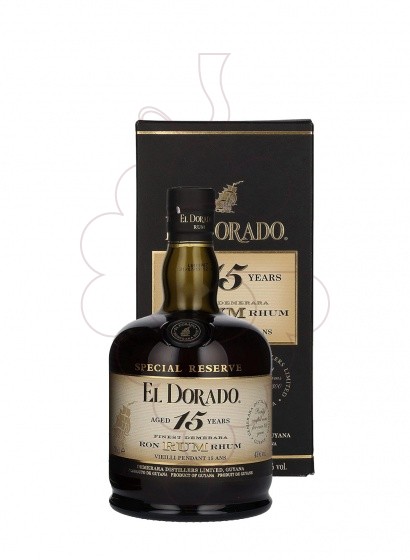 Photo Rum El Dorado Demerara 15 Years