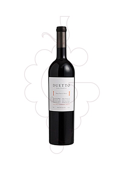 Photo Duetto Pinot noir-Shiraz red wine