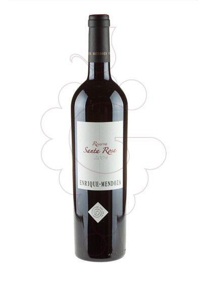 Photo Enrique Mendoza St.Rosa red wine