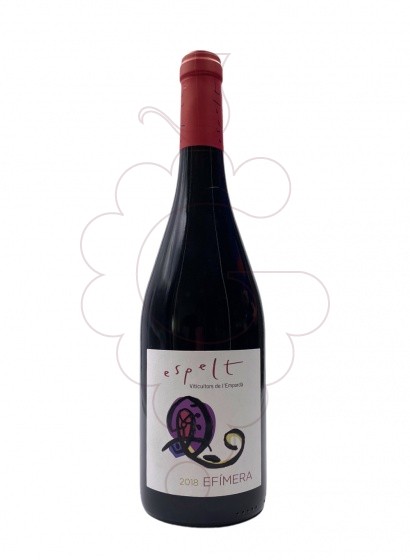 Photo Espelt Efímera red wine