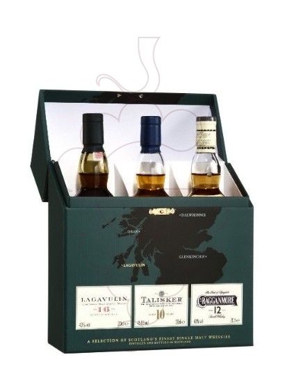 Photo Whisky Estoig Verd Strong Whiskies (Pack 3 u mini)