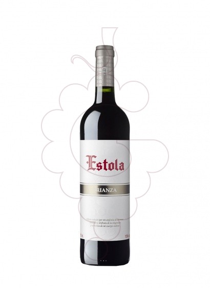 Photo Estola Crianza red wine