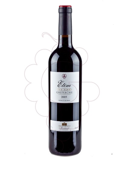 Photo Etim Negre Grenache red wine