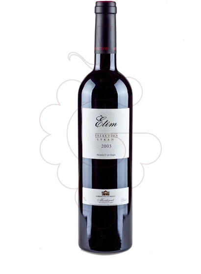 Photo Etim Syrah red wine