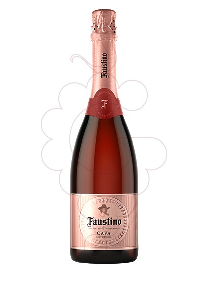 Photo Faustino Brut Rosse sparkling wine