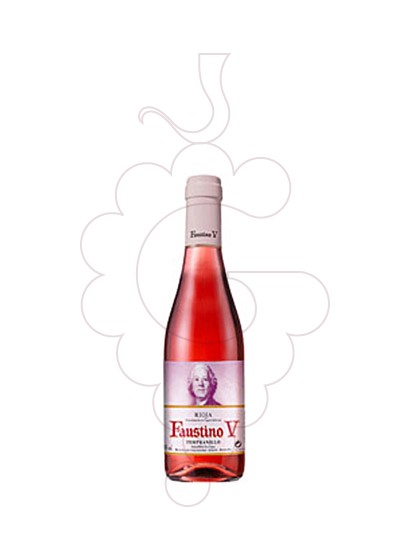 Photo Faustino V Rosat (mini) rosé wine