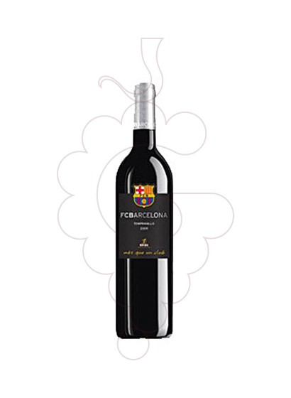 Photo F.C. Barcelona Tempranillo red wine
