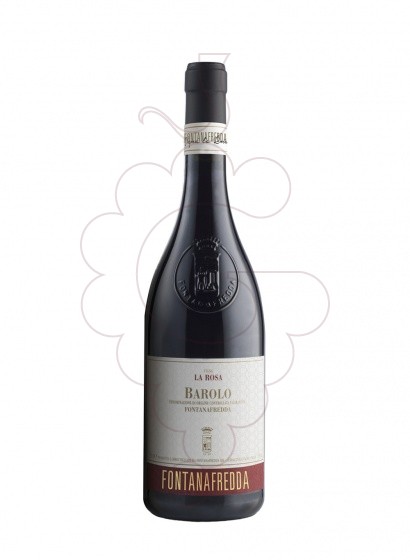 Photo Fontanafredda Barolo La Rosa red wine