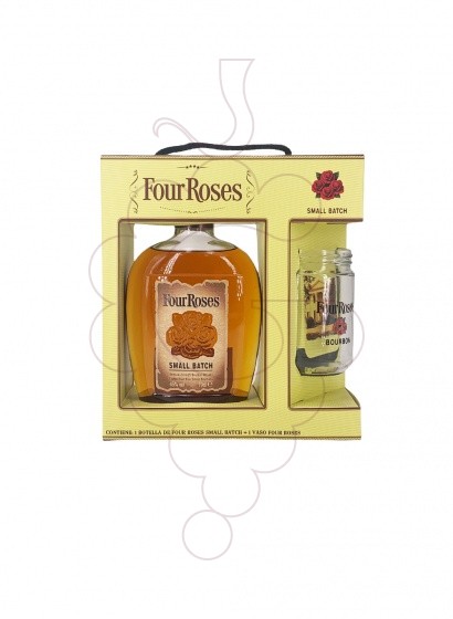 Photo Whisky Four Roses Small Batch Pack (1 u + 1 glass)