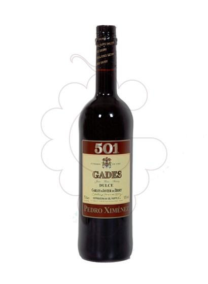 Photo Gades 501 Pedro Ximenez fortified wine